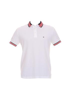 Tommy hilfiger white polo shirt new arrivals