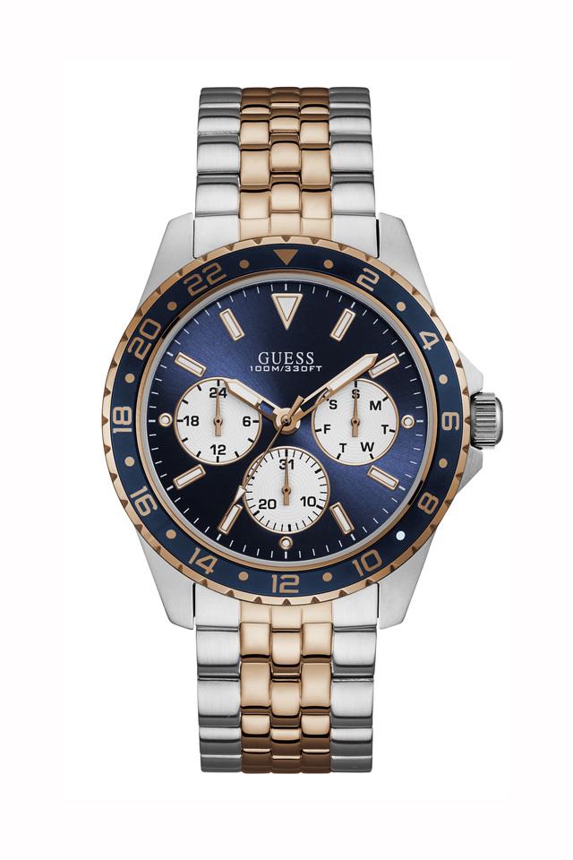 Buy GUESS Mens Analogue Stainless Steel Watch - W1107G3 | Shoppers Stop