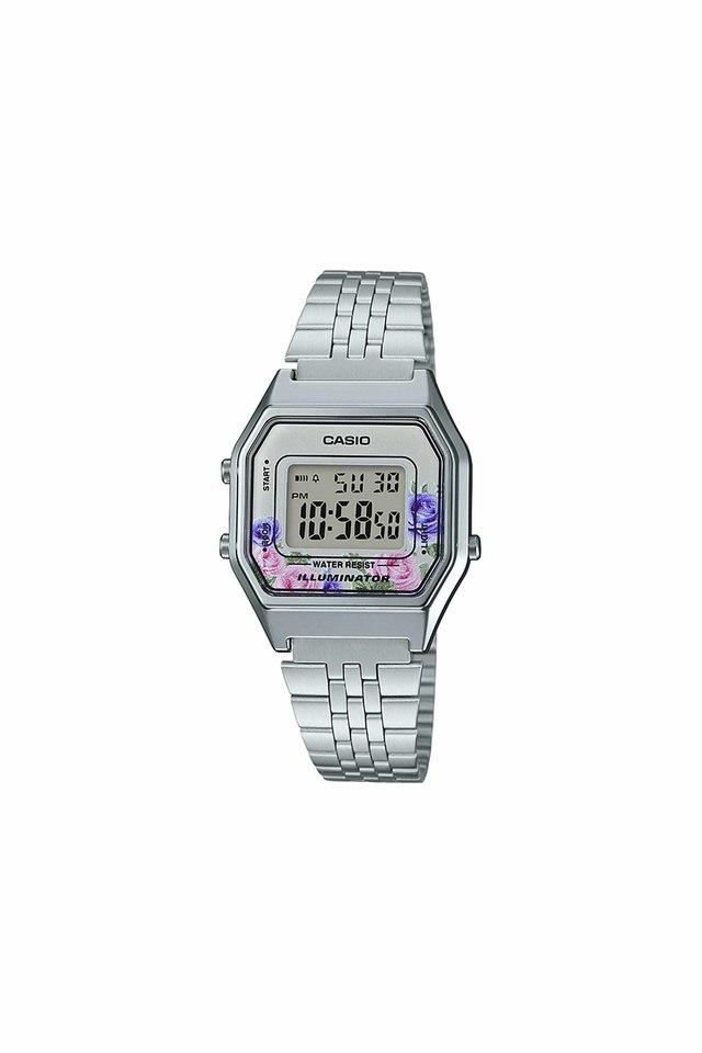 Buy CASIO Unisex Silver Dial Stainless Steel Digital Watch Shoppers Stop