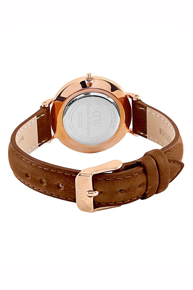 Buy DANIEL WELLINGTON undefined Womens Classic Petite Durham White Rose Gold Watch DW00100172 Shoppers Stop