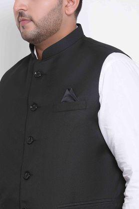 HANGUP - Black Nehru Jackets - 5