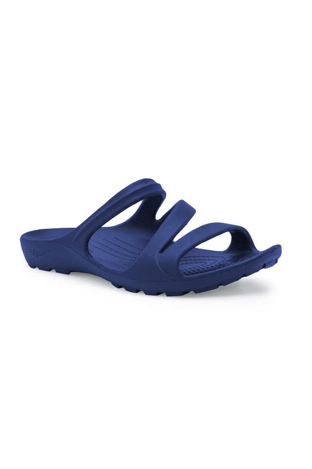 Buy RED TAPE Navy EVA Slip on Women s Comfort Slides Shoppers Stop