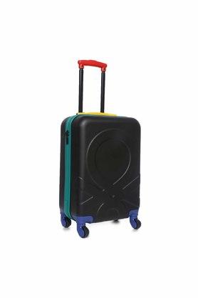 Buy United Colors of Benetton Black Unisex ABS Hard Trolley With