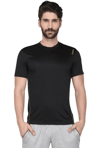 reebok black t shirt