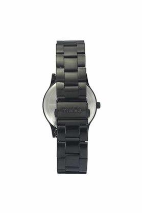 Timex black stainless hot sale steel watch