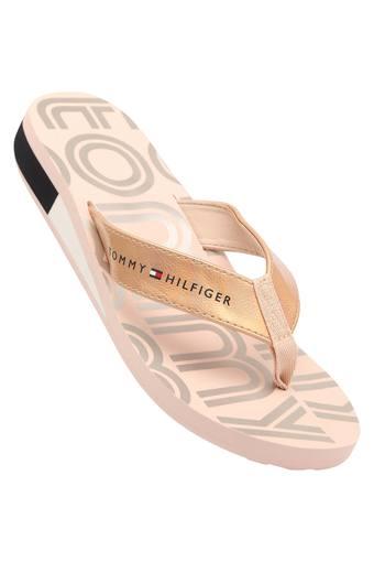 tommy hilfiger pink flip flops