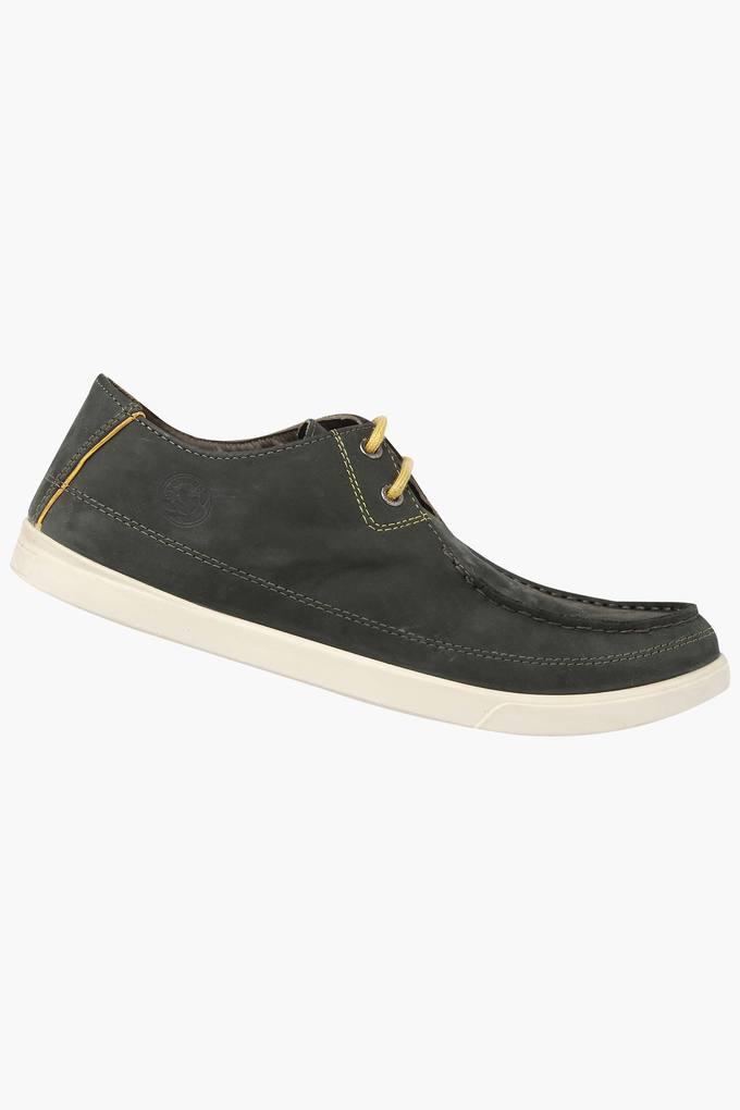 Woodland green deals casual shoes