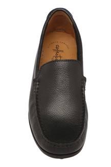 Buy CLARKS Black Mens Leather Loafers Shoppers Stop