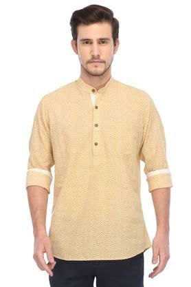 Chinese collar sale short kurta