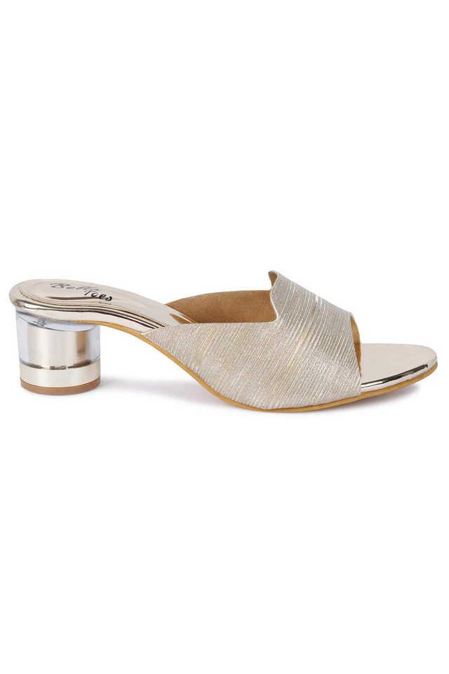 Golden party wear on sale sandals