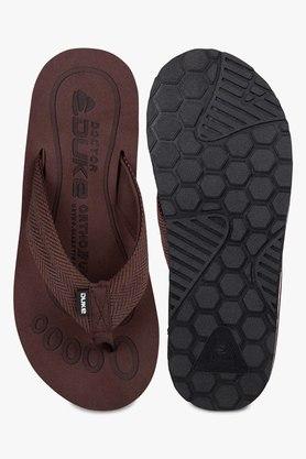 Buy DUKE Acorn Mens Solid Thong Flip Flops Shoppers Stop