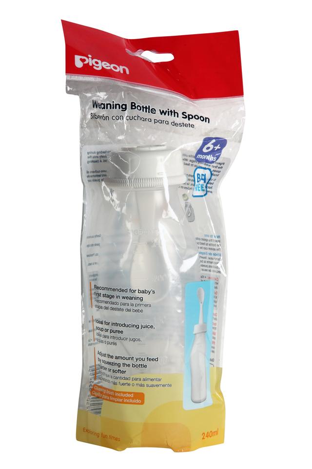 Pigeon weaning best sale bottle with spoon