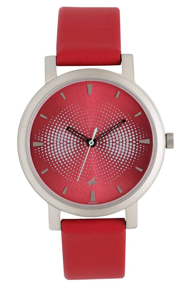 Fastrack watches best sale ladies red color