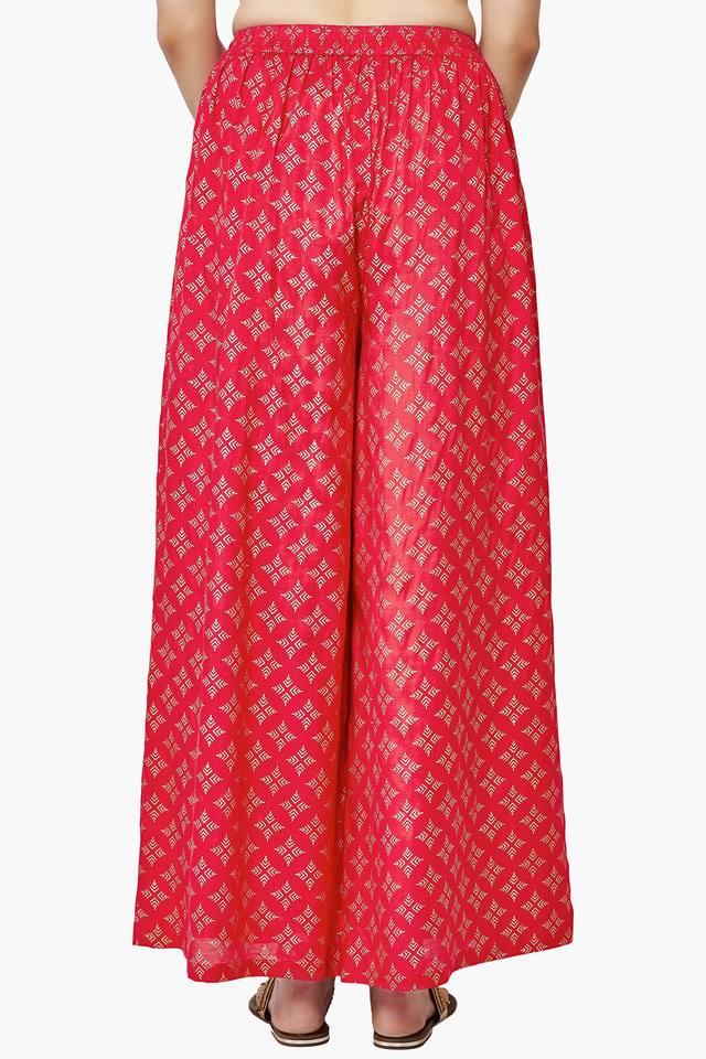 Feather Soft Polyester Strawberry Red Palazzo Pants, Size : 20-40, Gender :  Ladies at Rs 549 / Piece in Bangalore