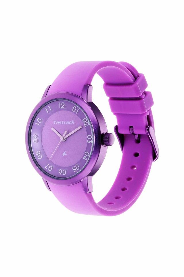 Jacqueline Three-Hand Lavender Leather Watch - ES4814 - Fossil