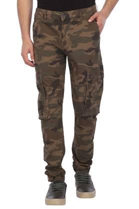 FLYING MACHINE - Olive Casual Trousers - 2