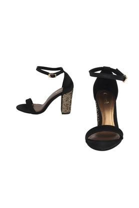 Catwalk black sale block heels