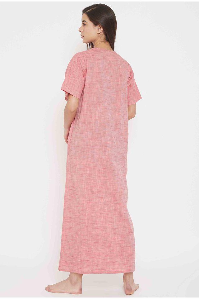 Vintage Women Pink Cotton Long Nightgown Size S Long Sleeve Pink Maxi  Jersey Nightie Pink Full Length Night Dress Nightwear Maxi Nightie - Etsy