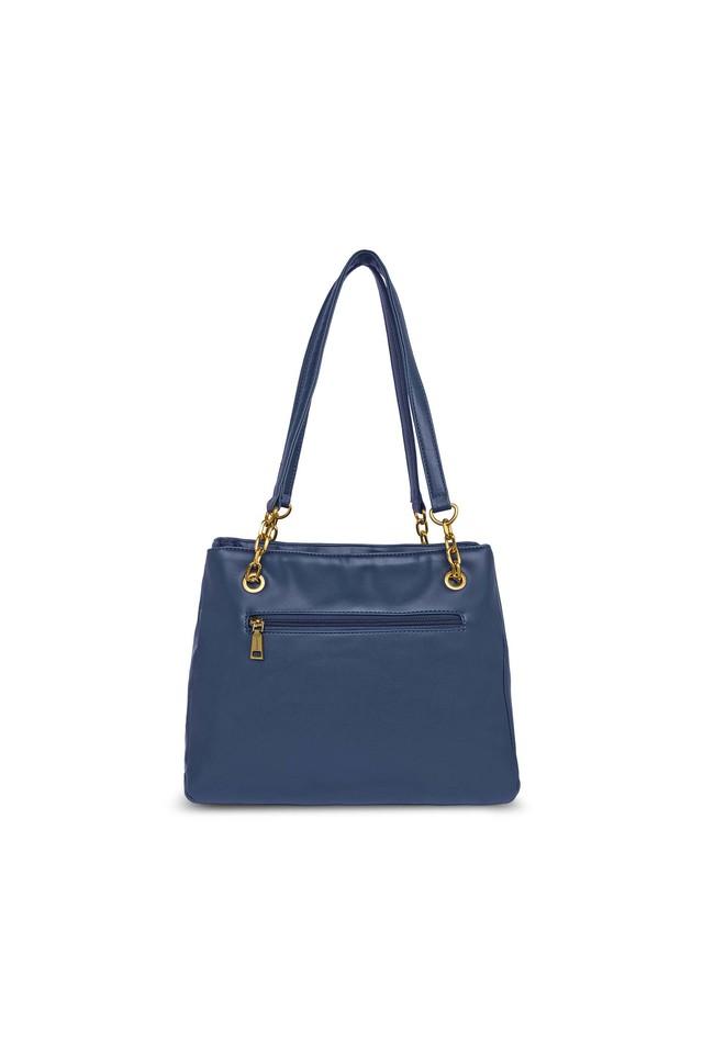 Caprese navy blue discount solid shoulder bag