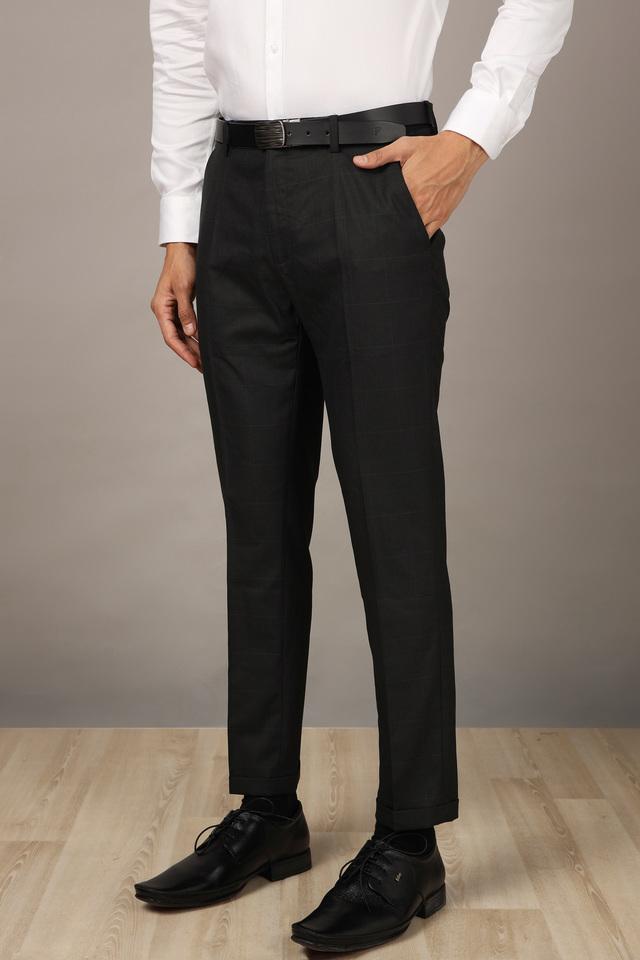 Buy Men's Cotton Lycra Casual Wear Regular Fit Pants