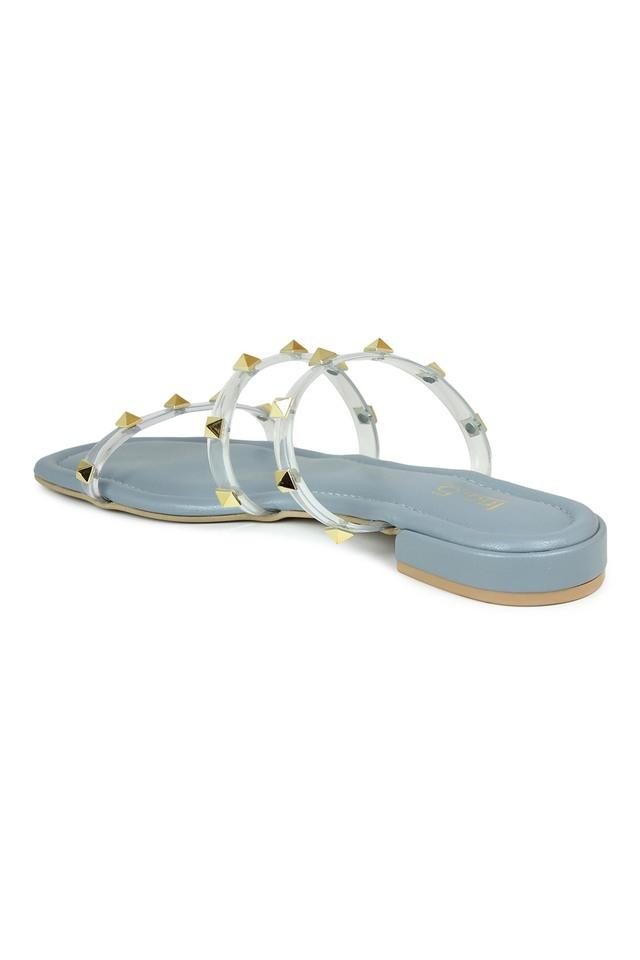 Pale best sale blue sandals