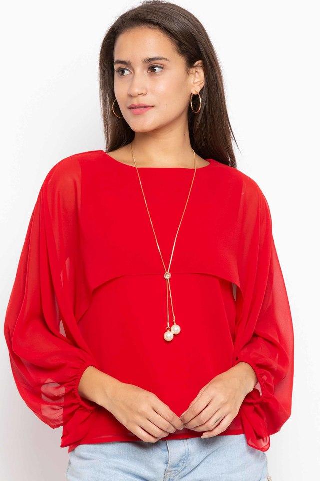 slit sleeve top