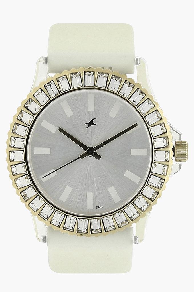 Fastrack white strap cheap watches