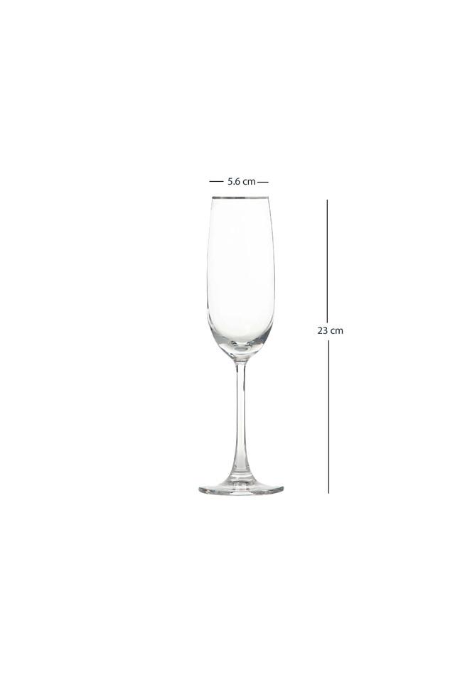 Ocean Madison Flute Champagne Glass Set (6 Pcs) - 210 ml - (For