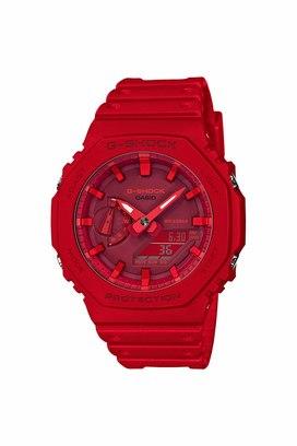 G shock watch 2024 in red colour