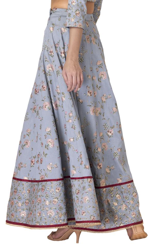 Indya floral clearance skirt