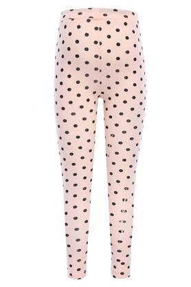 Buy STOP Baby Pink Girls Polka Dot Leggings Shoppers Stop