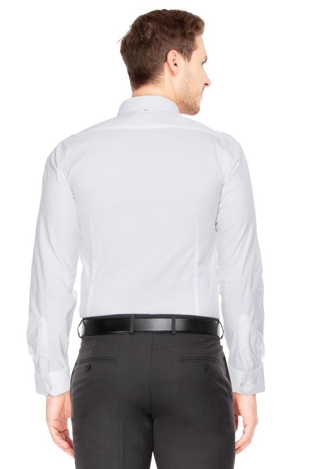 VAN HEUSEN -  Off White Formal Shirts - Main