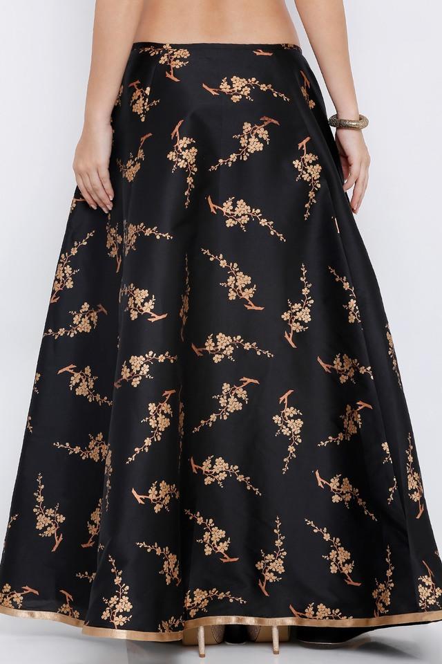 Golden skirt hotsell with black top