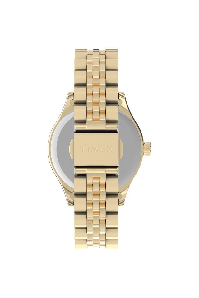 Timex Fashion Women's Rose Gold Dial Round Case Multifunction Function