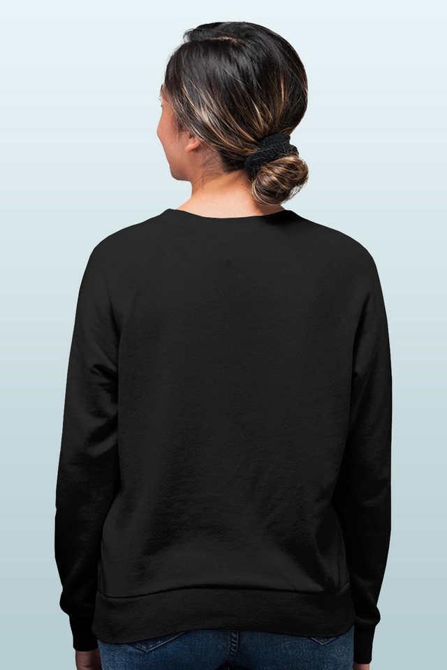 All black shop sweatshirt