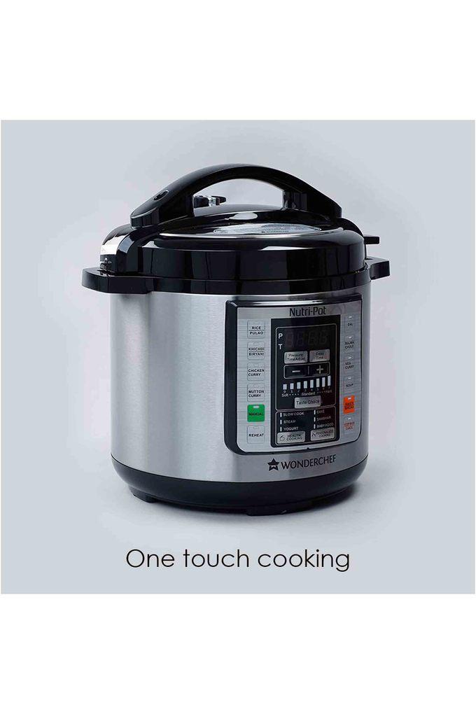 Buy WONDERCHEF Nutri Pot Electric Pressure Cooker 6L Shoppers Stop