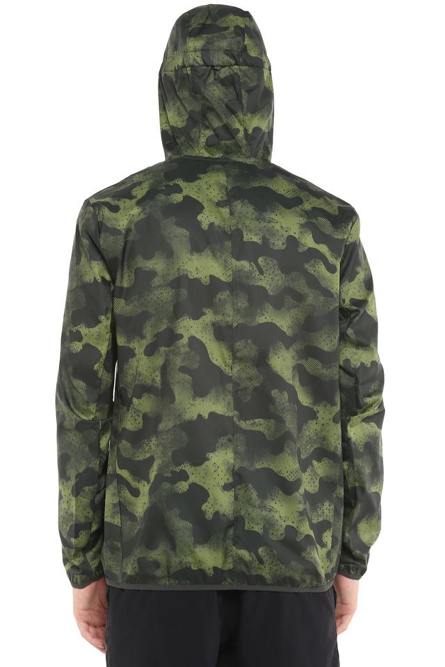 Adidas green clearance camo jacket