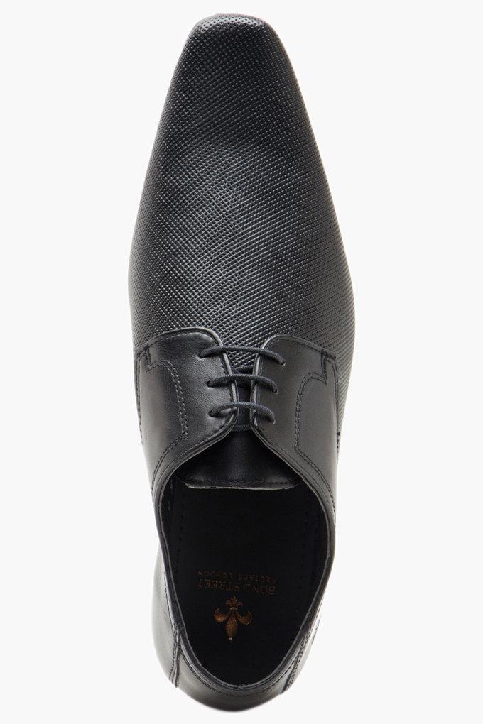 Bond street hot sale black formal shoes