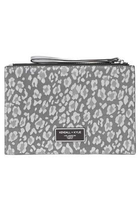 KENDALL + KYLIE - Silver Grey Wallets & Clutches - Main