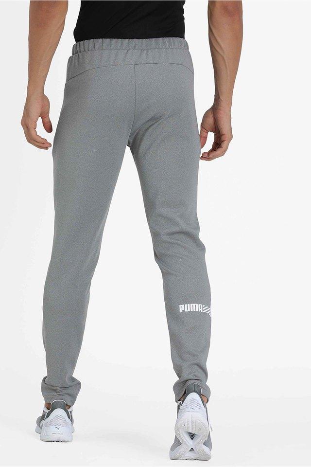 PUMA Classics Small Logo Sweatpants FL | Light grey Men's Athletic Pant |  YOOX