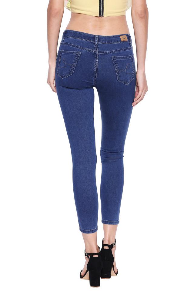 Buy Sky Blue Jeans & Jeggings for Women by Recap Online