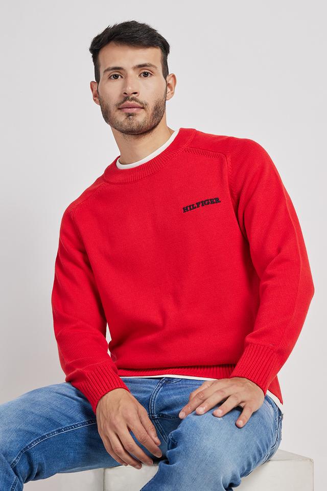 Tommy hilfiger hot sale orange sweater