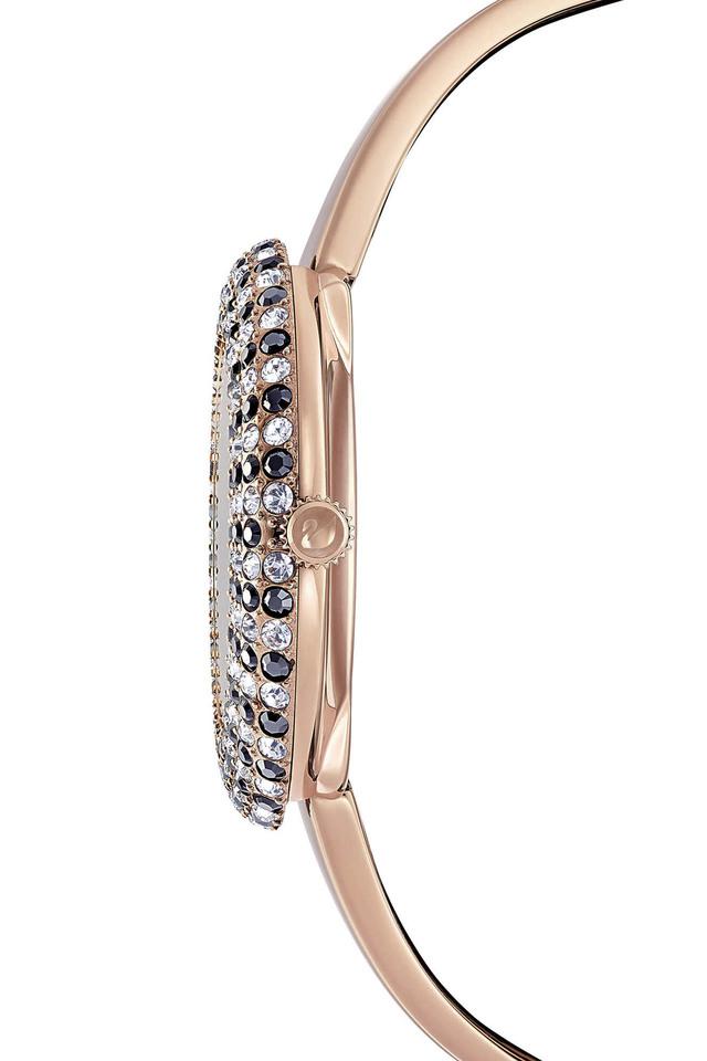 Up watch swarovski shiny outlet rose gold & black