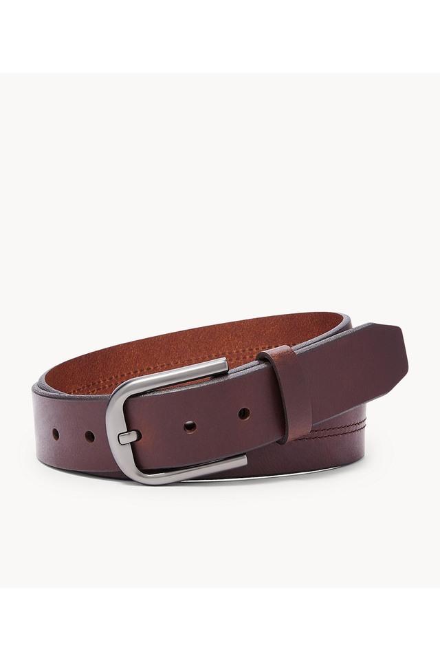 Buy FOSSIL Samson Leather Mens Casual Single Side Belt Shoppers Stop