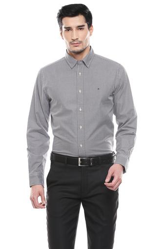 tommy hilfiger white formal shirt