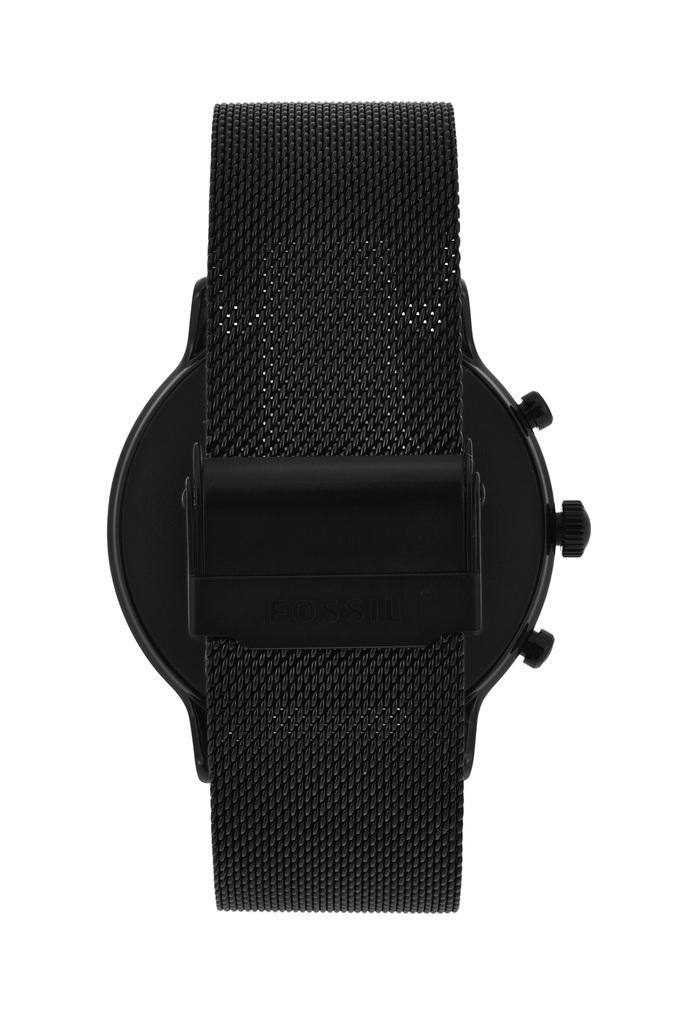 Two-Piece NATO Style Watch Band / Strap for Apple Watch in Smoke & Black Bond w/ Stainless Steel Buckle | Barton