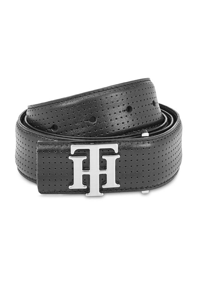 TOMMY HILFIGER -  Black Belts - Main