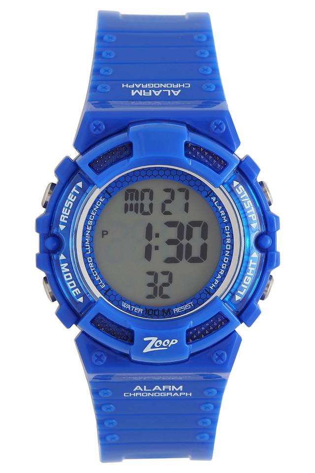 Zoop digital grey 2025 dial children's watch