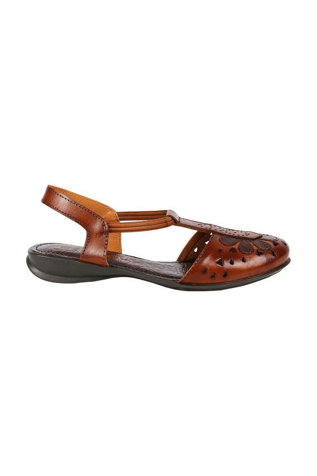 Leather Buckle Womens Casual Sandals