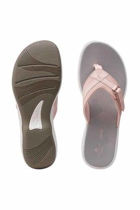 Clarks pink outlet flats